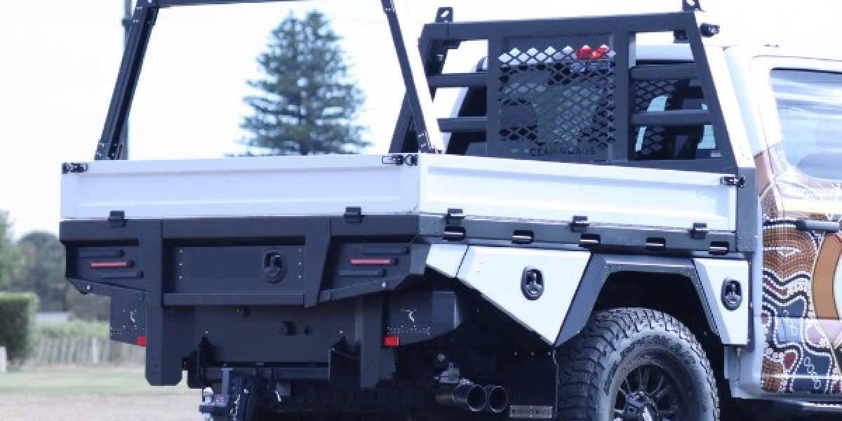 Heavy Duty Ute Tray - Dual Cab Aluminium Tray